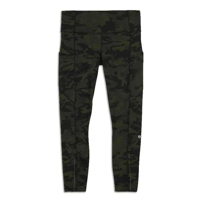 Fast And Free High Rise Legging - Resale Stylish Sweatproof Leggings