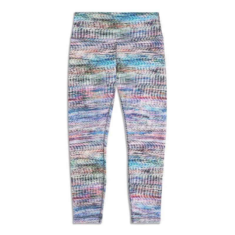 Wunder Train High Rise Legging - Resale Fashionable Embroidered Detail Leggings