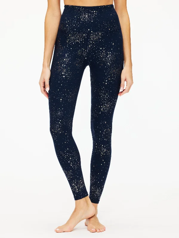 Beyond Yoga Softshine High Waisted Midi Legging Chic Floral Print Leggings