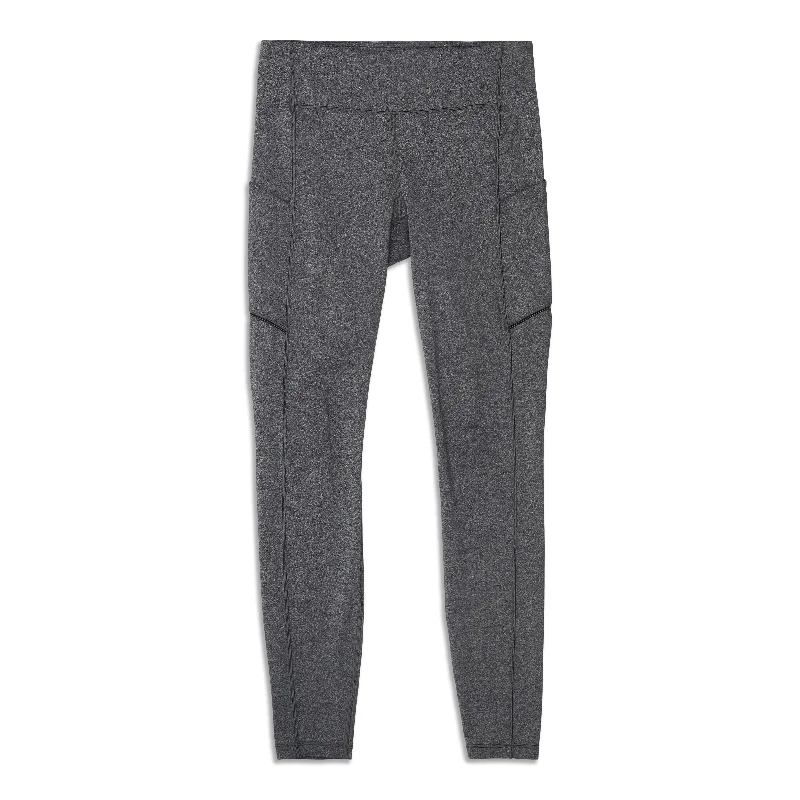 Speed Up Mid Rise Legging - Resale Fashionable Printed Legging Pants