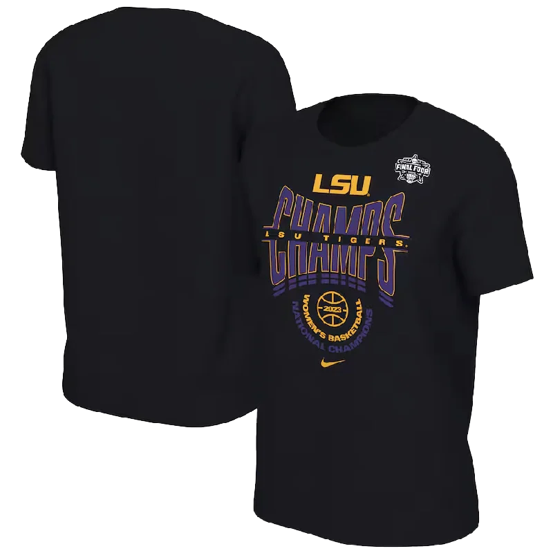 LSU Tigers 2023 Women's Basketball National Championship Ladies Locker Room T-Shirt Elegant Classic Vintage LSU Tigers 2023 Women's Basketball National Championship Ladies Locker Room T-Shirt Elegant Classic Vintage