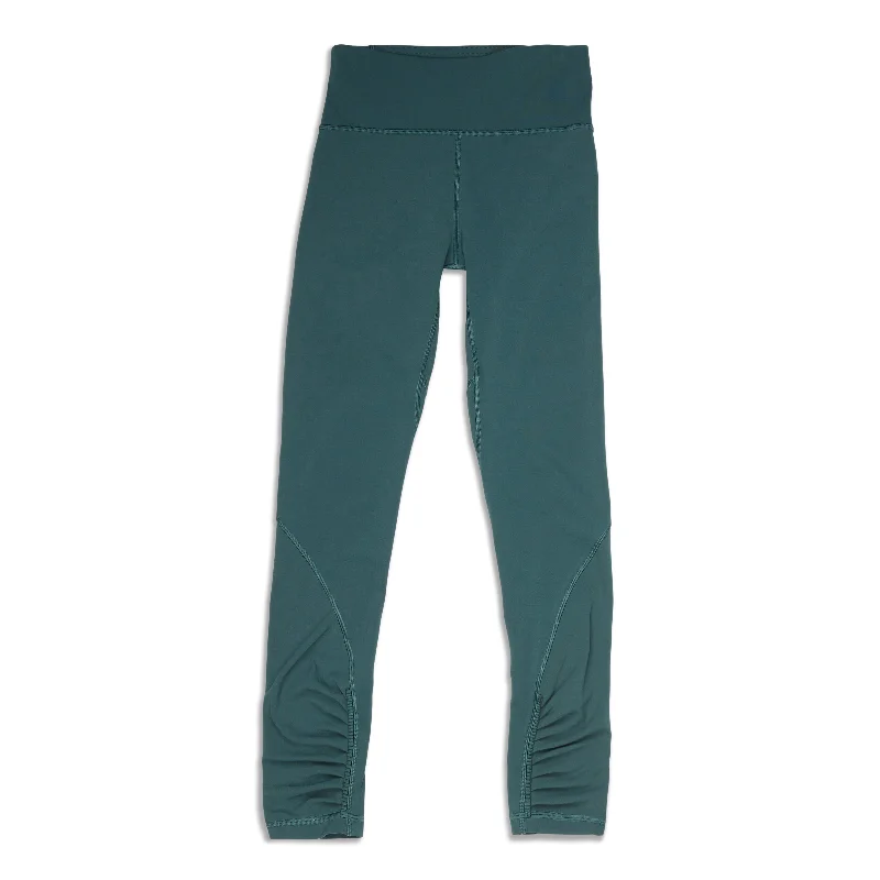 Play Off The Pleats Legging - Resale Comfortable Ribbed Waistband Leggings