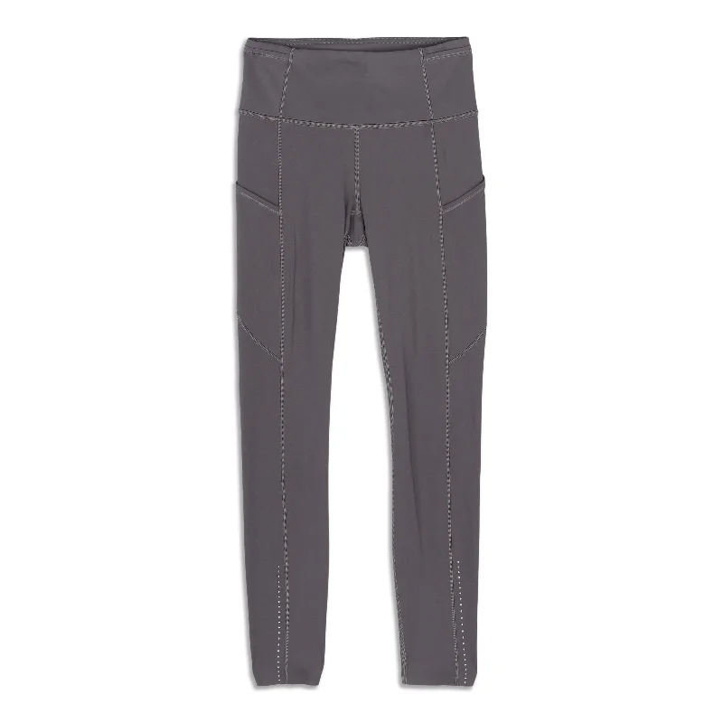 Fast And Free High Rise Legging - Resale Trendy Flared Leggings