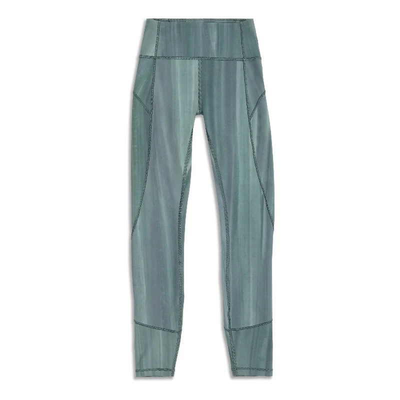In Movement Legging - Resale Elegant Printed Leggings with Pockets