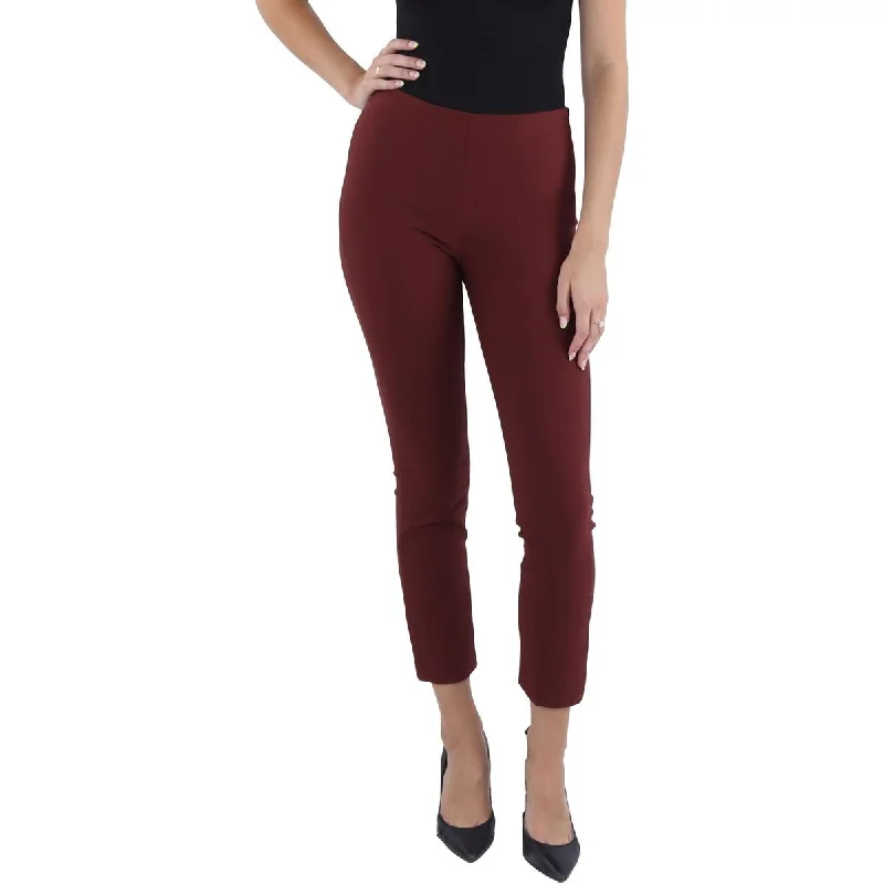 Vince Womens High Rise Stretch Leggings Cozy Ribbed Leggings