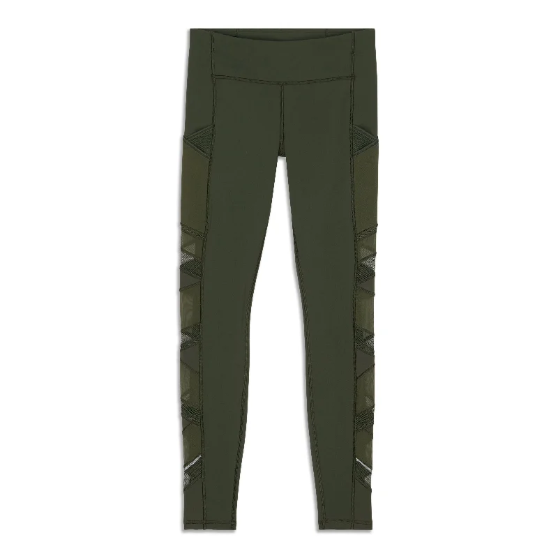 Speed Up Legging - Resale Elegant Printed Leggings with Pockets