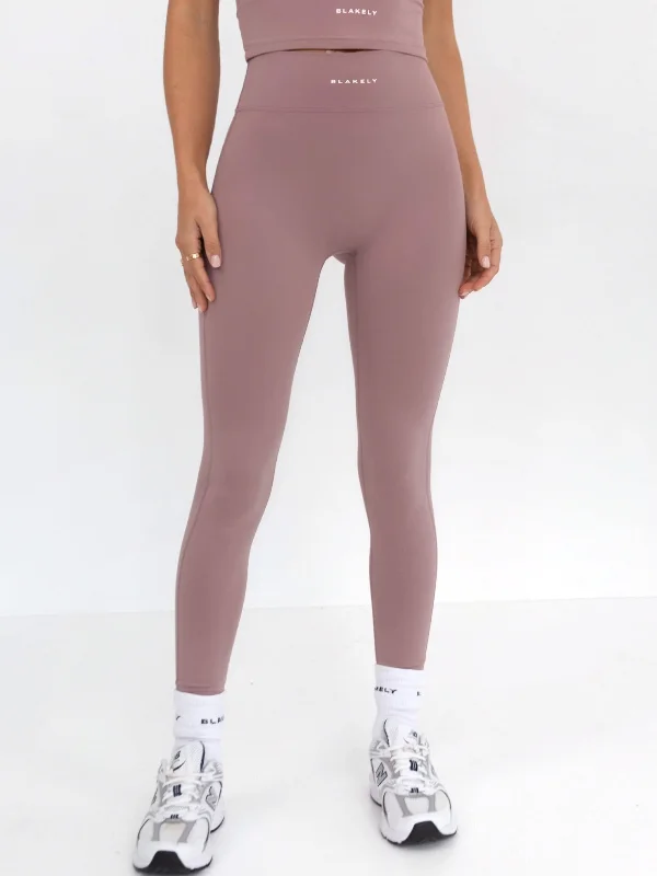 Ultimate Soft Leggings - Dusty Pink Comfortable Compression Leggings