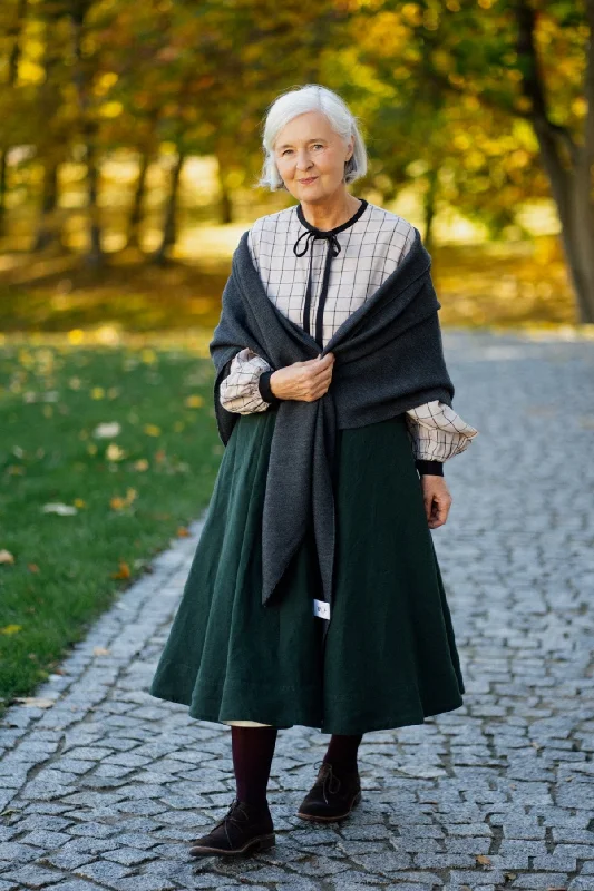 Clementine Shirt, Long Sleeve Elegant Classic Vintage