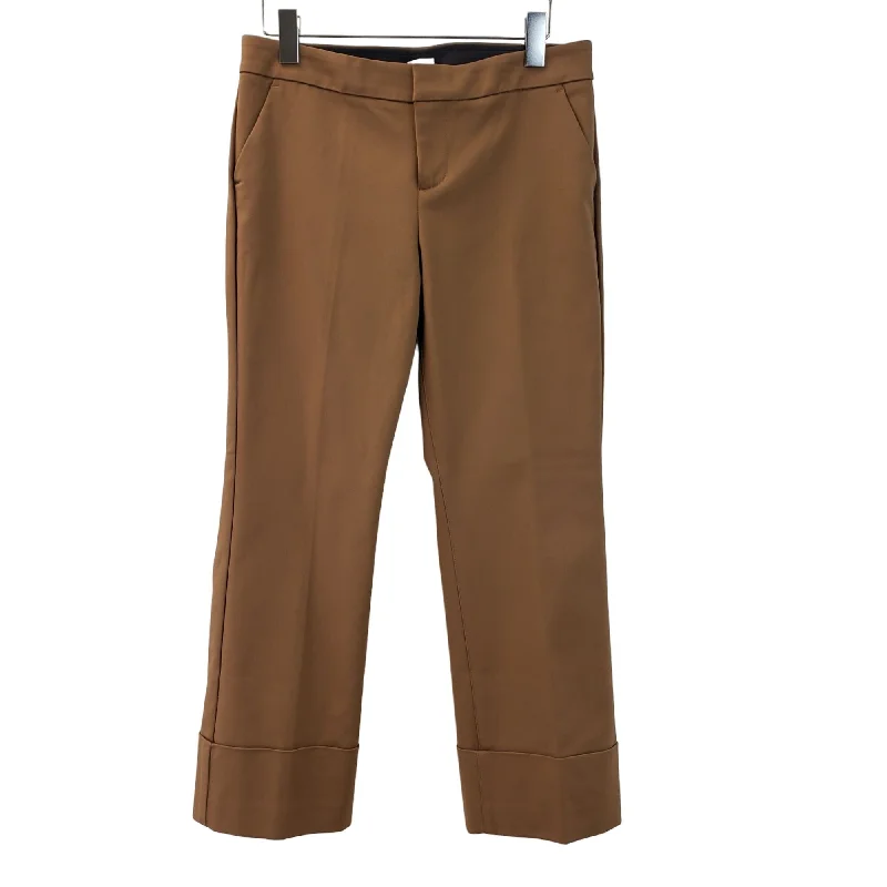 Ecru Wide Cuff Pants Size 4 Classic Pleated Pants