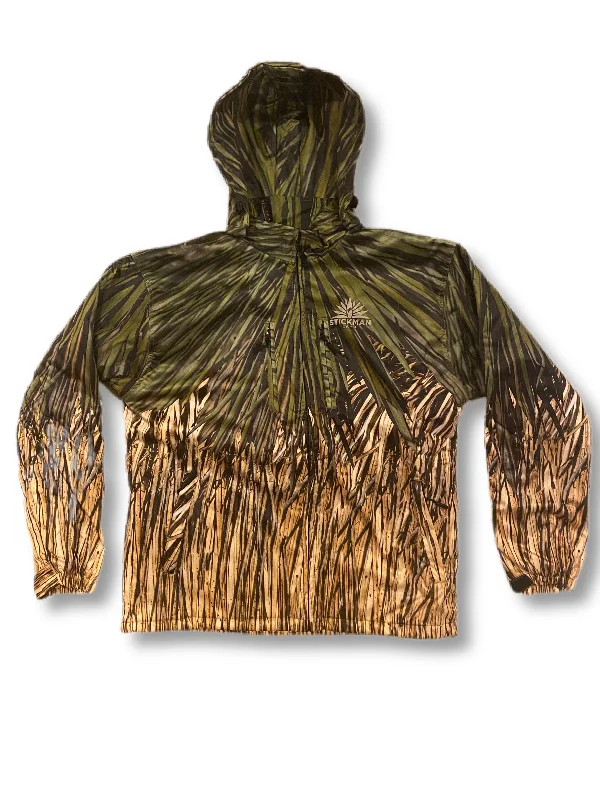 Stickman Camo - Soto - Nylon Lined Jacket Notch Collar Jacket Peter Pan Collar Jacket Cowl Neck Jacket