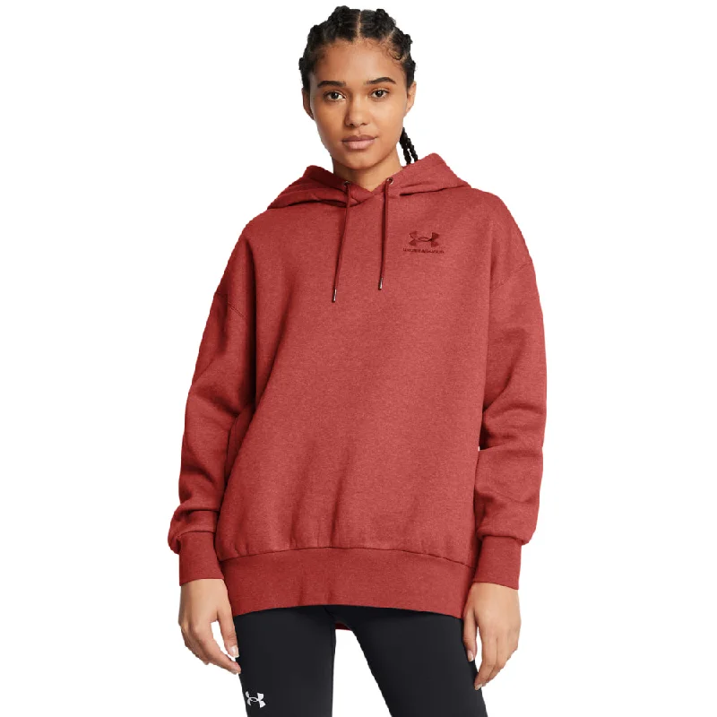 Women's Under Armour Icon Fleece Oversized Hoodie Hoodie with V-Neck Classic Versatile
