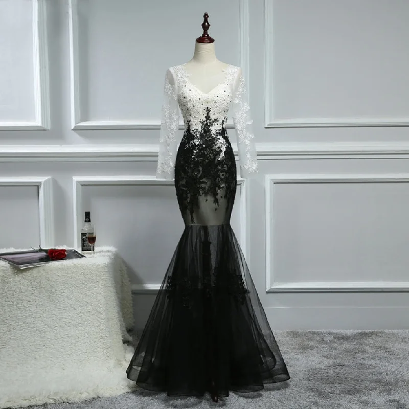 Long Prom Dresses, Long Sleeve Prom Dresses, Mermaid Party Prom Dresses, Tulle Prom Dresses, Beading Prom Dresses, Applique Prom Dresses Online, LB0288 Tunics Velvet soft