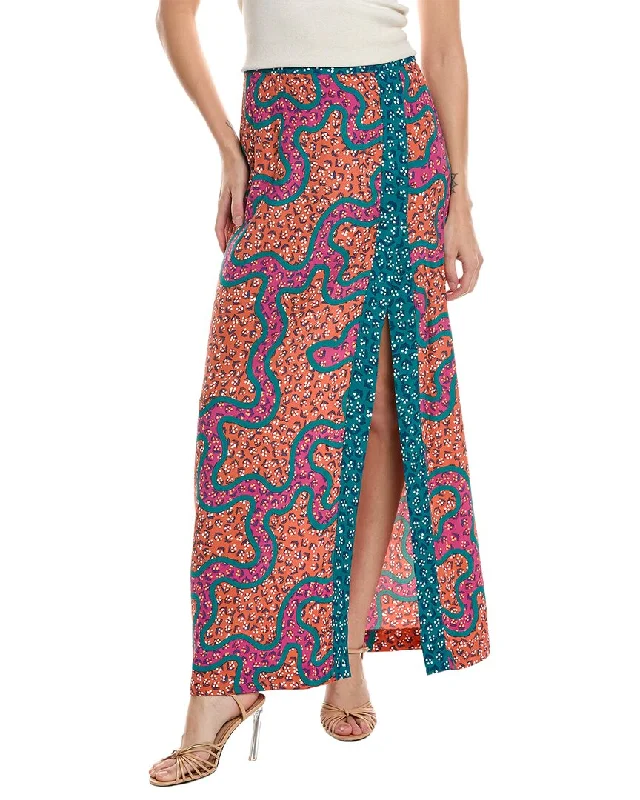 Diane von Furstenberg Latrice Maxi Skirt cashmere skirt fine