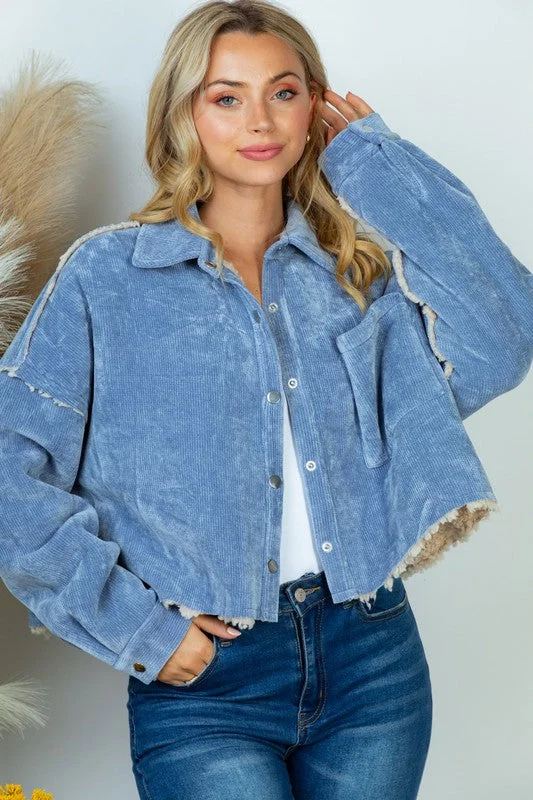 The Blues Jacket Zip Front Button Front Snap Front