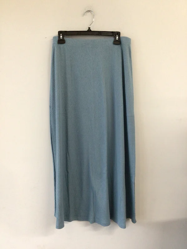 Waffle A line Skirt 383 linen skirt natural