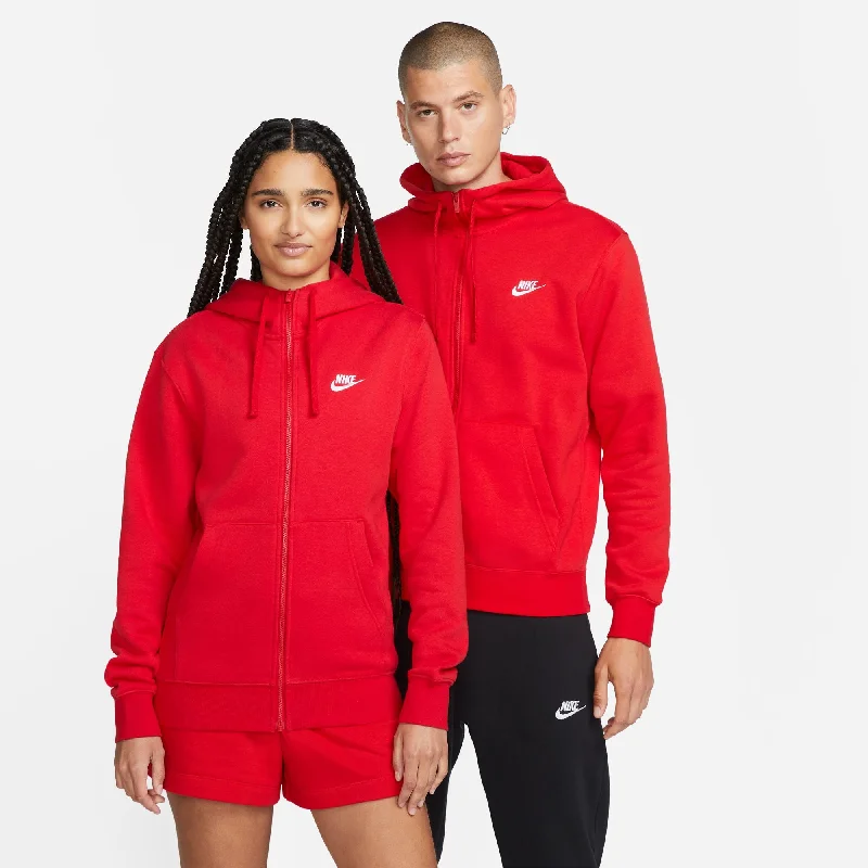 NSW Club Fleece Full-Zip Hoodie Hoodie with Neon Bright Vibrant