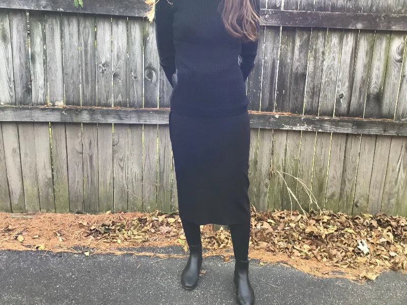 Ponte Skirt 192 silk skirt elegant
