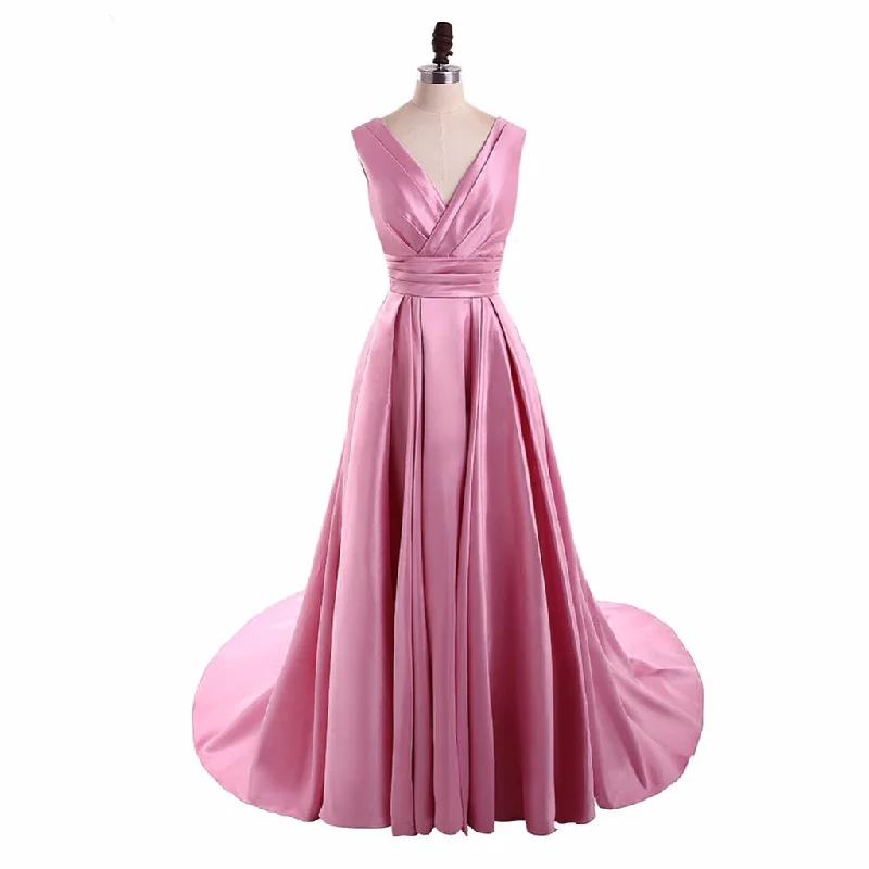 Long Prom Dresses, Simple Design Prom Dresses, Satin Party Prom Dresses, Sleeveless Prom Dresses, Floor-Length Prom Dresses, Prom Dresses Online, LB0263 Tunics Chinos classic