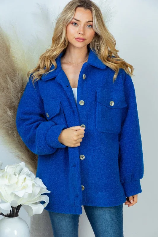 Royal Nights Jacket Front Pockets Side Pockets Patch Pockets
