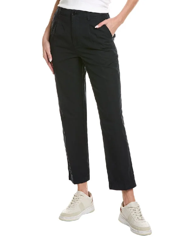 ALEX MILL Boy Linen-Blend Pant Comfortable Jogging Pants