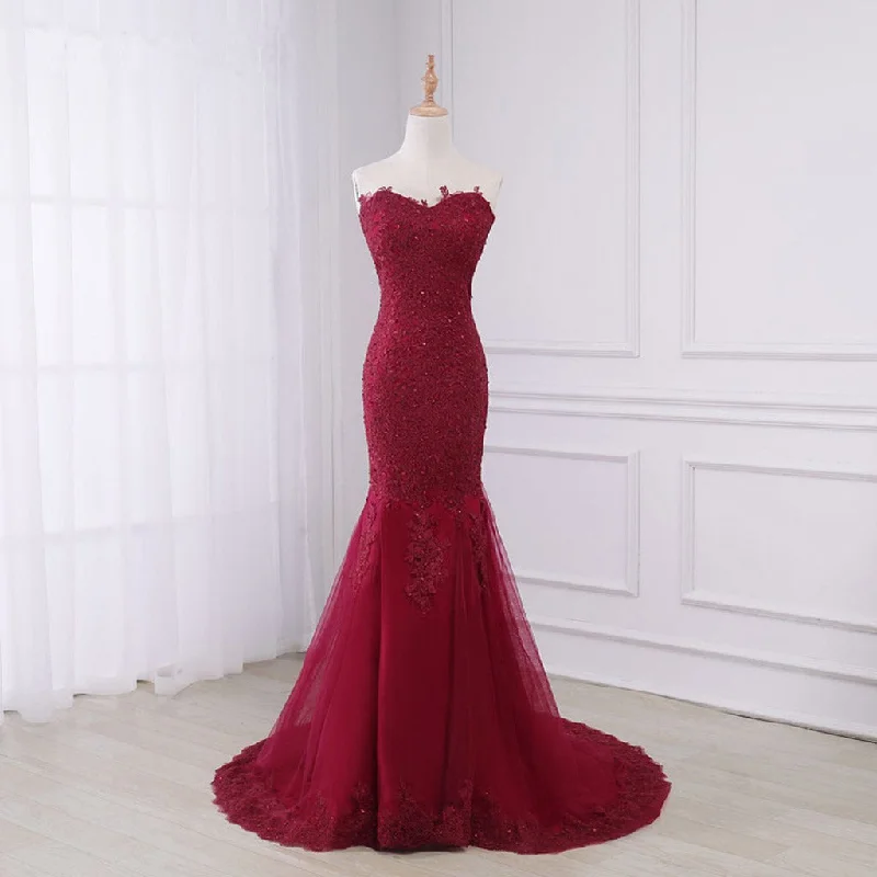 Long Prom Dresses, Lace Prom Dresses, Mermaid Party Prom Dresses, Sleeveless Evening Dresses, Prom Dresses with Court Train, Beading Prom Dresses Online, LB0348 Tunics Print Colorful