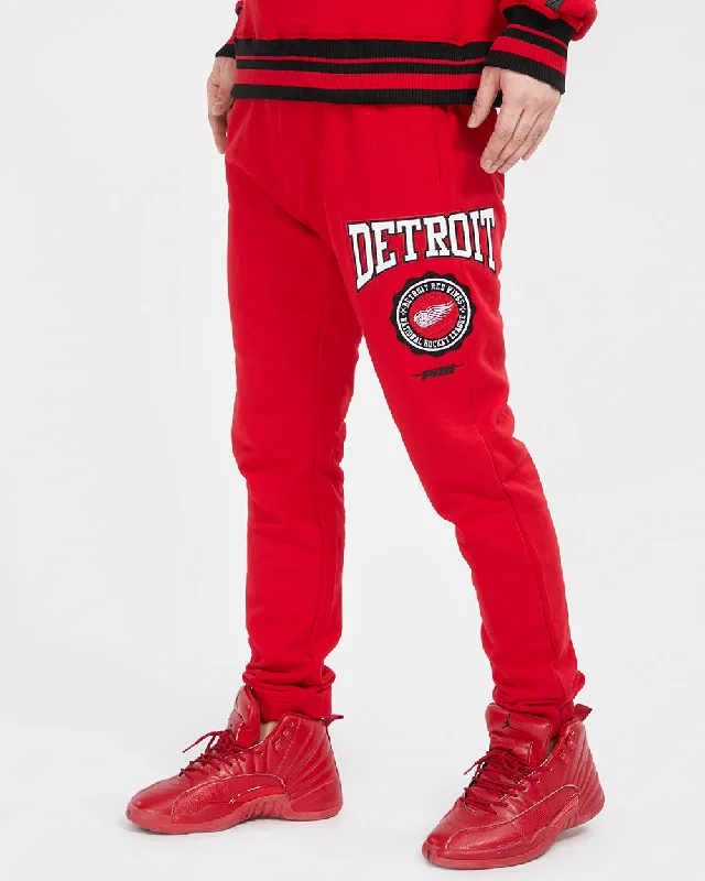 PANTS NHL DETROIT RED WINGS CREST EMBLEM Relaxed Fit Trousers