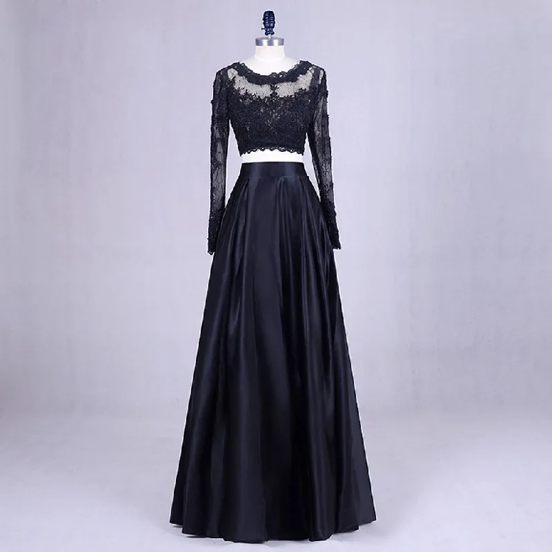 Long Prom Dresses, Two Pieces Prom Dresses, Lace Party Prom Dresses, Long Sleeveless Prom Dresses, Satin Prom Dresses, Prom Dresses Online, LB0261 Tunics Leisure comfortable