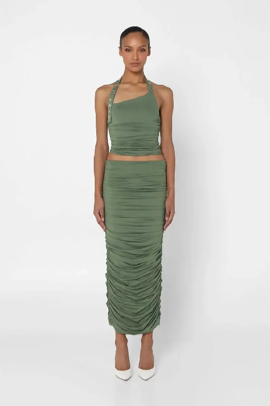 Yana Maxi Skirt wool skirt thick
