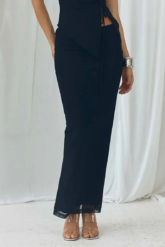 Inaya Low Rise Skirt chiffon skirt flowing