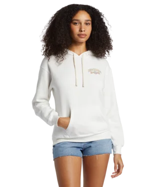 Women's Billabong Endless Summer Hoodie Hoodie with Set-In Sleeves Structured Classic