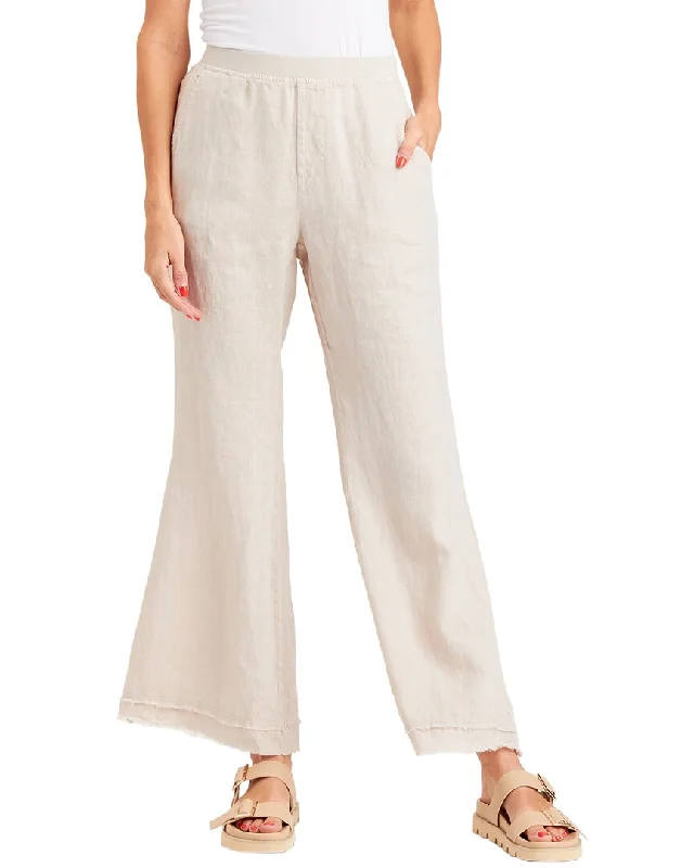 XCVI Remi Linen Wide Leg Pant Trendy Work Pants