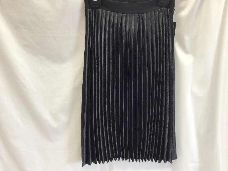 Pleated Satin Skirt 615 cashmere skirt soft