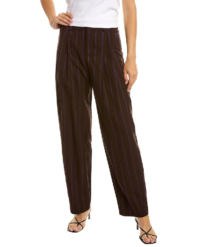 Vince Pleated Wide Leg Pant Stylish Harem Pants