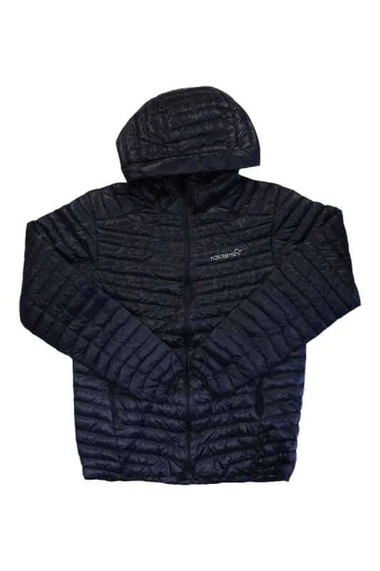 Norrona Mens Trollveggen Superlight Down850 Hoodie Hoodie with Emblem Brand Identity