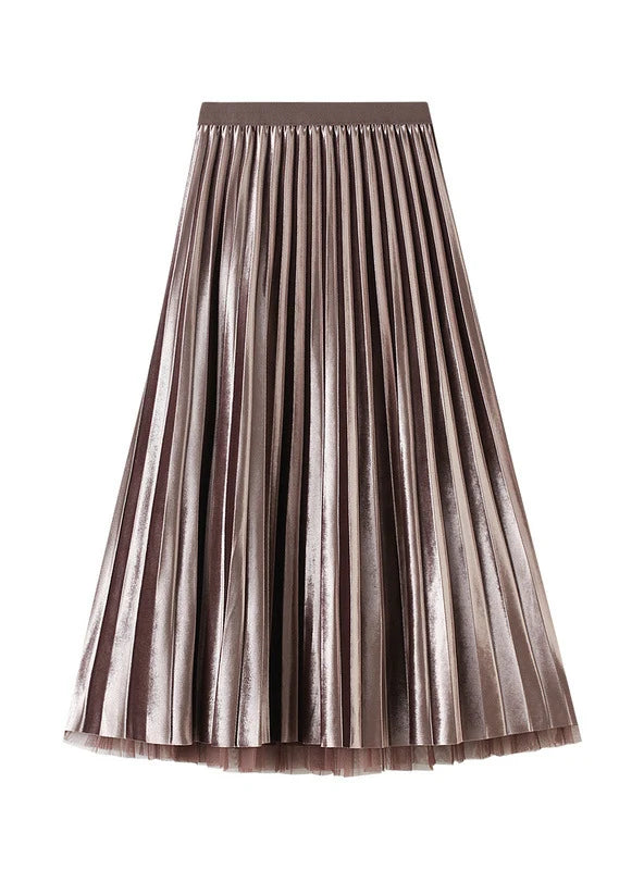 Women Velvet Gauze Skirt denim skirt stylish