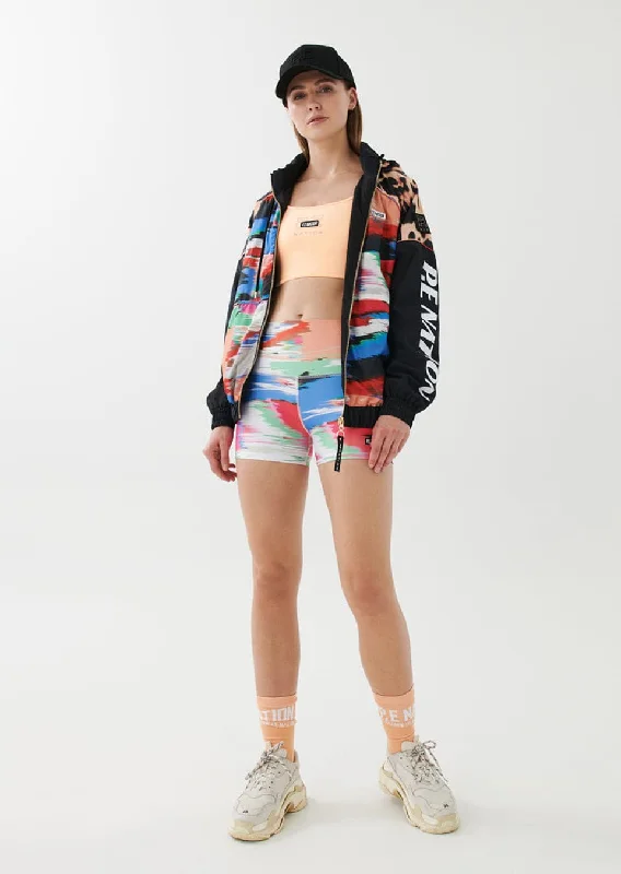 POWER MOVE JACKET IN PRINT Fleece Jacket Down Jacket Feather Jacket