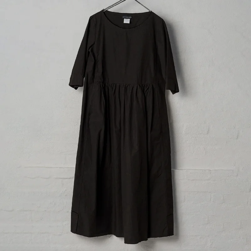 Aequamente Crunchy Cotton Dress Tunics Sophisticated sleek