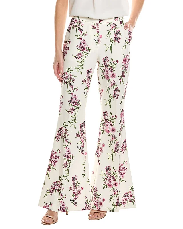 BCBGMAXAZRIA Woven Flare Pant Classic Straight-Leg Pants