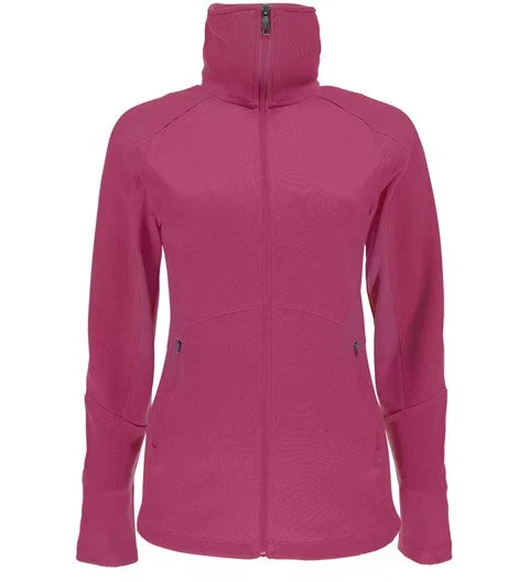 Spyder Women's Bandita Full Zip Light Weight Stryke Jacket Print Jacket Jacquard Jacket Patchwork Jacket