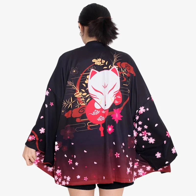 Women Kimono Jacket Satin Jacket Silk Jacket Chiffon Jacket