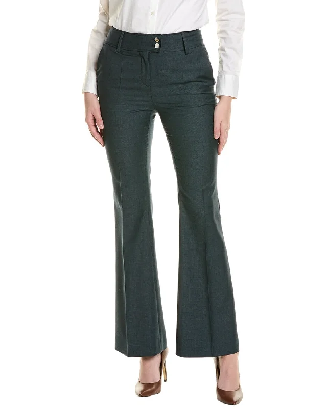 Hugo Boss Tekonia Wool Pant Classic Bootcut Trousers
