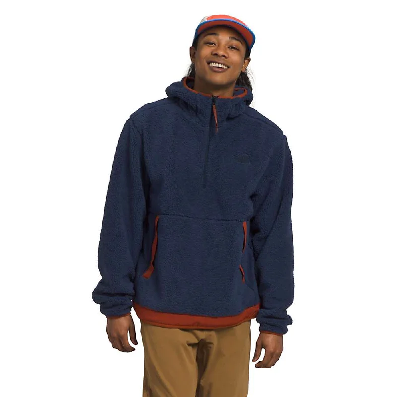 The North Face Mens Campshire Fleece Hoodie Hoodie Jacket Zipper Layering