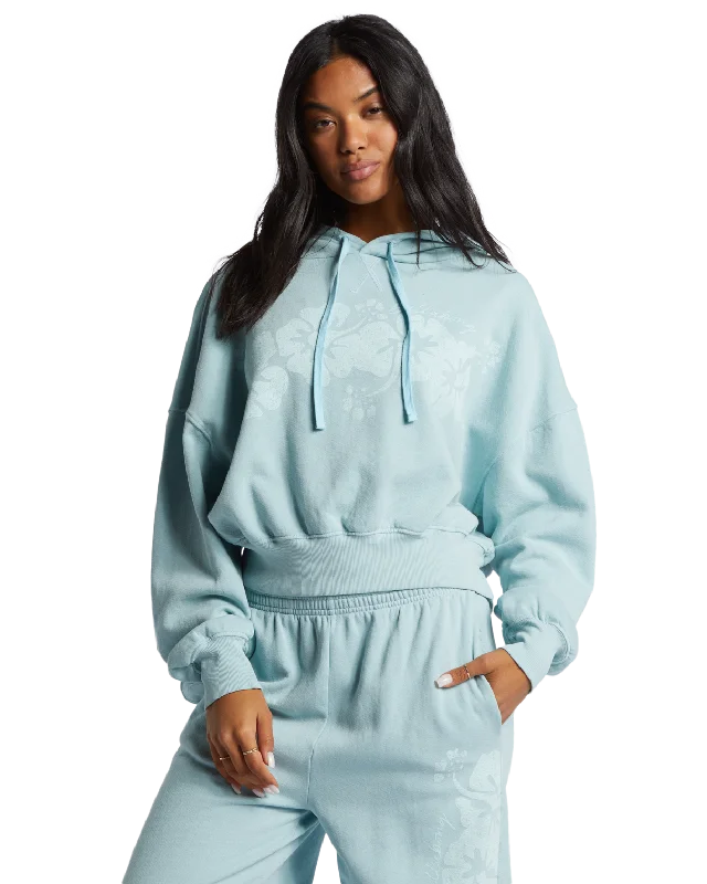 Women's Billabong Easy To Love Hoodie Hoodie with Ribbed Hem Stretchable Secure