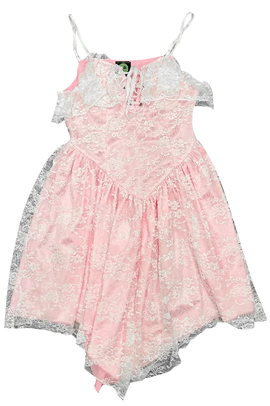Kate Pink Corset Dress Tunics Designer luxury