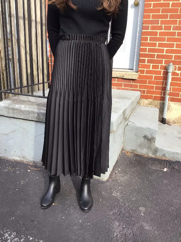 Satin Midi Skirt 541 cashmere skirt rich