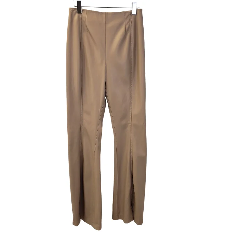 Free People We the Free Vegan Leather Flare Pants Size 28 Trendy Palazzo Pants