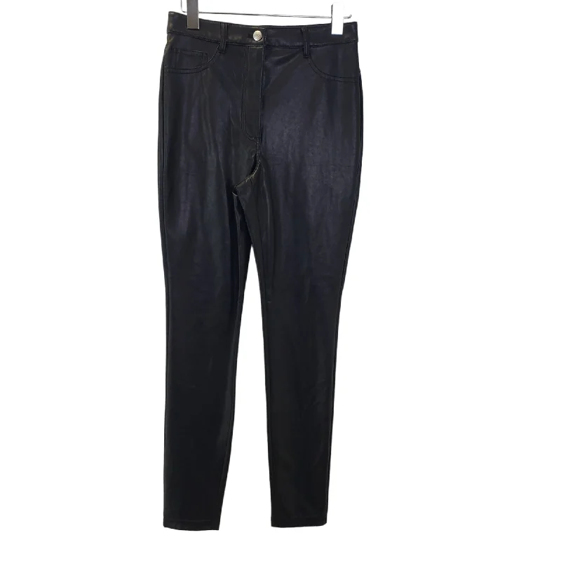 Aritzia Wilfred Free Faux Leather Jegging Pants Size 4 Sleek Black Pants