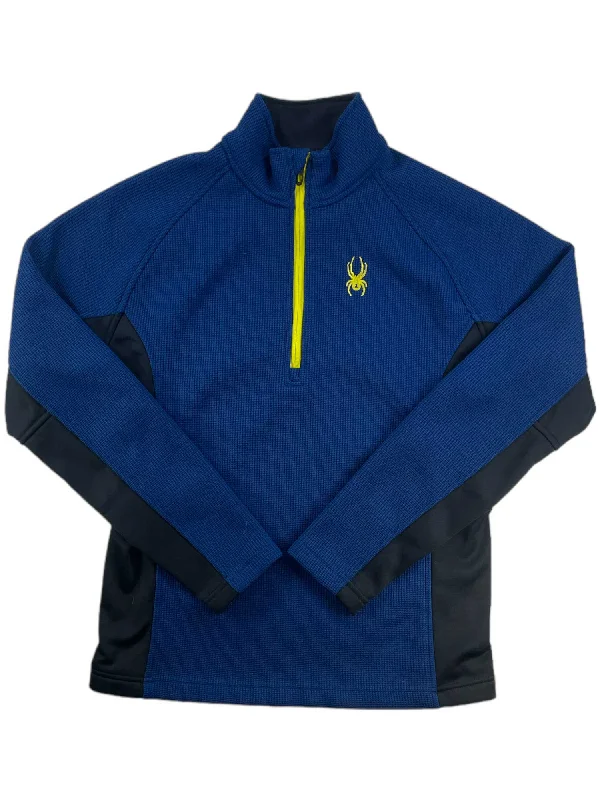 Mens Outbound Half-Zip Sweatshirt Hoodie with Drawcord Adjustable Secure