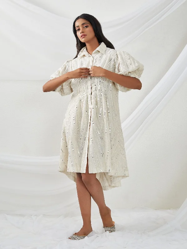 Mirrorwork Hi-Low Dress Tunics Stylish modern