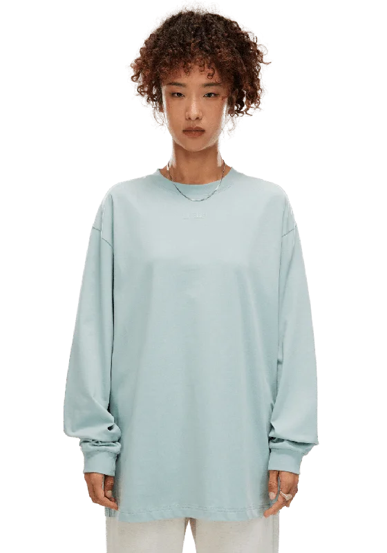 Mesh Grid Basic Sweatshirt Hoodie with Longline Fit Extended Stylish